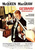 The Getaway 1972 poster Steve McQueen Ali MacGraw Ben Johnson Sam Peckinpah