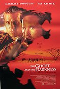 The Ghost and the Darkness 1996 poster Michael Douglas Val Kilmer