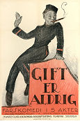 Gift er aldrig 1920 poster Matt Moore Marjorie Daw Marshall Neilan