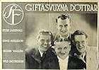 Giftasvuxna döttrar 1933 poster Sture Lagerwall Einar Axelsson Sigurd Wallén Nils Jacobsson