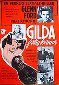Gilda 1946 poster Rita Hayworth Glenn Ford George Macready Charles Vidor Hitta mer: Nazi Damer Film Noir