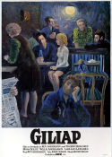 Giliap 1975 poster Thommy Berggren Mona Seilitz Roy Andersson Konstaffischer