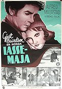 Gjest Baardsen 1940 poster Alfred Maurstad Vibeke Falk Norge Berg Eric Rohman art