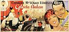 Glada änkan 1934 poster Maurice Chevalier Jeanette MacDonald Edward Everett Horton Ernst Lubitsch Musikaler