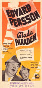 Glada paraden 1948 poster Edvard Persson Adolf Jahr Dagmar Ebbesen Emil A Lingheim