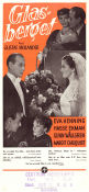 Glasberget 1953 poster Eva Henning Gunn Wållgren Hasse Ekman Gustaf Molander