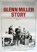 The Glenn Miller Story 1954 poster James Stewart Jazz