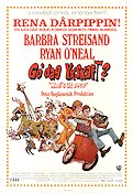 Go dag yxskaft 1972 poster Barbra Streisand Ryan O´Neal Madeline Kahn Peter Bogdanovich Cyklar