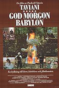 God morgon Babylon 1987 poster Vincent Spano Joaquim de Almeida Greta Scacchi Paolo Taviani