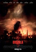 Godzilla 2014 poster Aaron Taylor-Johnson Ken Watanabe Gareth Edwards