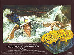Gold 1974 poster Roger Moore Susannah York Ray Milland Peter R Hunt