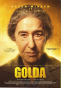 Golda 2023 poster Helen Mirren Zed Josef Henry Goodman Guy Nattiv Politik