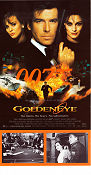 Goldeneye 1995 poster Pierce Brosnan Martin Campbell