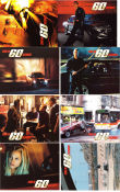 Gone in 60 Seconds 2000 lobbykort Nicolas Cage Giovanni Ribisi Angelina Jolie Dominic Sena Bilar och racing