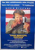 Good Morning Vietnam 1987 poster Robin Williams