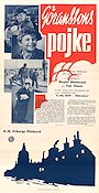 Göranssons pojke 1941 poster Tom Olsson Weyler Hildebrand