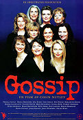 Gossip 2000 poster Pernilla August Helena Bergström Lena Endre Stina Ekblad Ewa Fröling Suzanne Reuter Marie Richardson Margaretha Krook Colin Nutley Damer