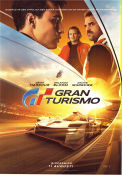 Gran Turismo 2023 poster David Harbour Orlando Bloom Archie Madekwe Neill Blomkamp Bilar och racing