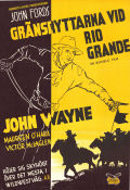 Gränsryttarna vid Rio Grande 1950 poster John Wayne Maureen O´Hara Ben Johnson Victor McLaglen John Ford