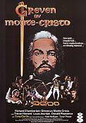 Greven av Monte-Cristo 1976 poster Richard Chamberlain