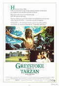 Greystoke legenden om Tarzan 1984 poster Ralph Richardson Hugh Hudson