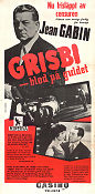 Grisbi blod på guldet 1956 poster Jean Gabin Jacques Becker