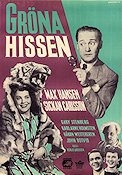 Gröna hissen 1944 poster Sickan Carlsson Max Hansen John Botvid