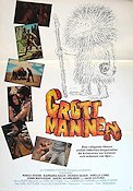 Grottmannen 1981 poster Ringo Starr Barbara Bach Dennis Quaid