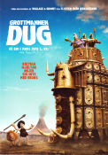 Grottmannen Dug 2018 poster Eddie Redmayne Nick Park Animerat