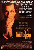 Gudfadern 3 1991 poster Al Pacino Francis Ford Coppola