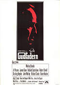 Gudfadern 1972 poster Marlon Brando Al Pacino James Caan Richard S Castellano Robert Duvall Francis Ford Coppola Maffia