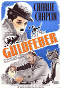 Guldfeber 1925 poster Mack Swain Georgia Hale Charlie Chaplin Berg Mat och dryck Eric Rohman art