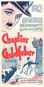 Guldfeber 1925 poster Mack Swain Georgia Hale Charlie Chaplin Berg Mat och dryck