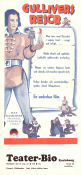 Gullivers resor 1939 poster Max Fleischer Animerat
