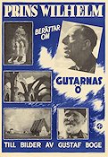 Gutarnas ö 1940 poster Prins Wilhelm