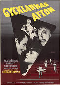 Gycklarnas afton 1953 poster Åke Grönberg Harriet Andersson Hasse Ekman Gudrun Brost Ingmar Bergman