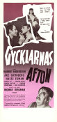 Gycklarnas afton 1953 poster Åke Grönberg Harriet Andersson Hasse Ekman Gudrun Brost Ingmar Bergman