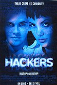 Hackers 1995 poster Angelina Jolie