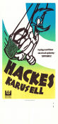 Hackes karusell 1962 poster Hacke Hackspett Woody Woodpecker Walter Lantz Animerat Från serier