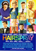 Hairspray 2007 poster John Travolta Queen Latifah Nikki Blonsky Adam Shankman Musikaler