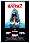 Hajen 2 1978 poster Roy Scheider Lorraine Gary Murray Hamilton Jeannot Szwarc