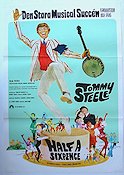 Half a Sixpence 1968 poster Tommy Steele Julia Foster Musikaler