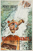 Håll er för skratt 1925 poster Monty Banks Robert Edeson Albert Austin