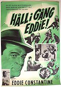 Håll i gång Eddie 1963 poster Eddie Constantine