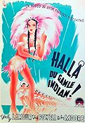 Hallå du gamle indian 1943 poster Dorothy Lamour