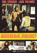 Halleluja amigo 1972 poster Bud Spencer Jack Palance Francisco Rabal Maurizio Lucidi