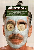 Hälsoresan 1999 poster Jon Skolmen Anna Norberg Mats Bergman Ia Langhammer Michael Segerström Magnus Härenstam Lasse Åberg Resor Mat och dryck Medicin och sjukhus