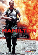 Hamilton 1998 poster Peter Stormare Lena Olin Mark Hamill Thomas Hedengran Harald Zwart Text: Jan Guillou