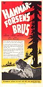 Hammarforsens brus 1948 poster Peter Lindgren Inga Landgré Arnold Sjöstrand Ragnar Frisk