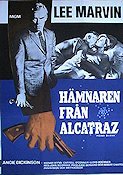 Hämnaren från Alcatraz 1968 poster Lee Marvin Angie Dickinson Keenan Wynn John Boorman